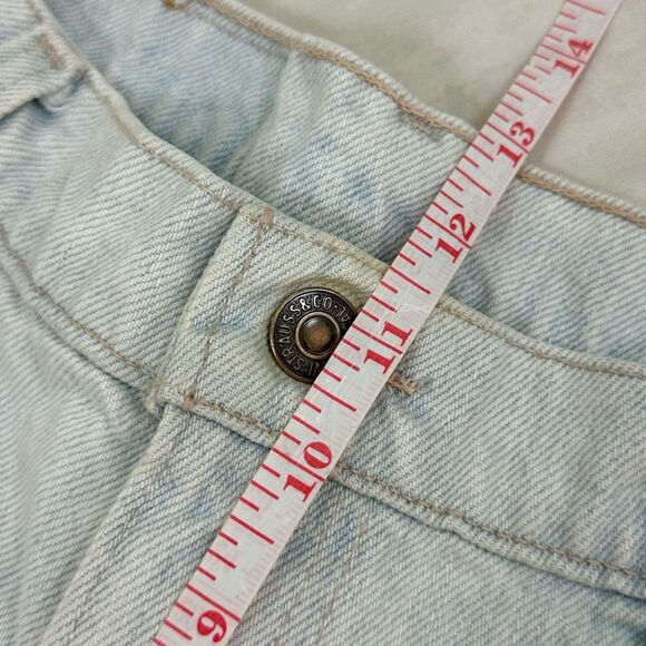 Vintage Light Wash Denim Orange Tab 550 Levi’s - Picture 5 of 9